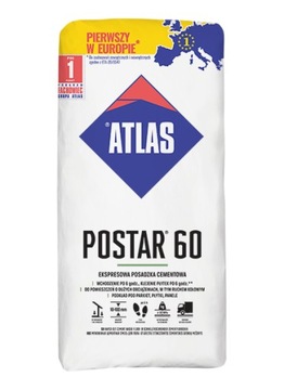 ATLAS POSTAR 60 ekspresowa posadzka cementowa 25kg