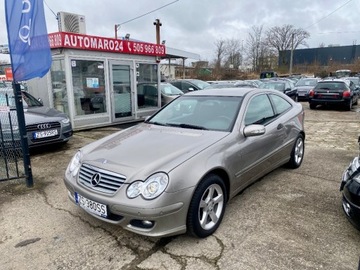 Mercedes Klasa C W203 Coupe W203 1.8 (C 180 Kompressor) 143KM 2006 Mercedes-Benz Klasa C 1.8 Benzyna 143KM