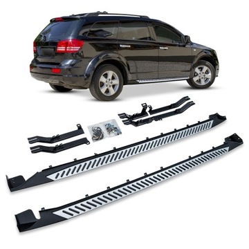DODGE JOURNEY I 2008-2020 STOPNIE BOCZNE LISTWY PROGOWE