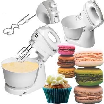 КУХОННЫЙ МИКСЕР С ВРАЩАЮЩЕЙСЯ ЧАШЕЙ 3,5 Л ТУРБО