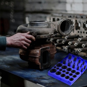 ORINGI GUMKI USZCZELKI GUMOWE ZESTAW ORINGÓW 419 SZTUK NBR OLEJOODPORNE