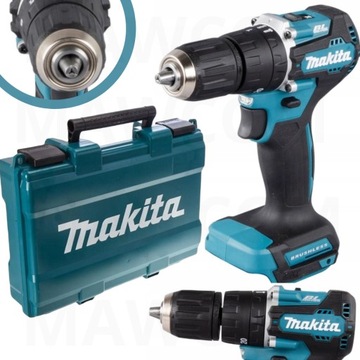 Аккумуляторная отвертка Makita DHP487Z 18 В + кейс для транспортировки