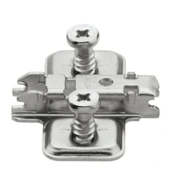 CLIP prowadnik, 0 mm, stalowy, zamont. wkręty EURO