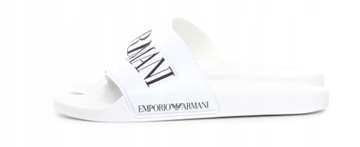 ORYGINALNE KLAPKI BUTY EMPORIO ARMANI BIAŁE 41