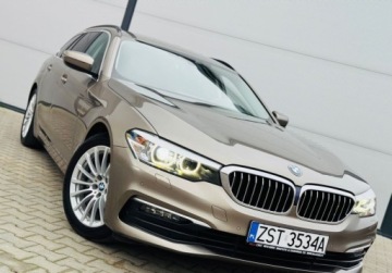 BMW Seria 5 G30-G31 Touring 520d 190KM 2018 BMW Seria 5 X Drive 190ps Virtual Tacho SportLine Bi Led Serwis Gwarancja