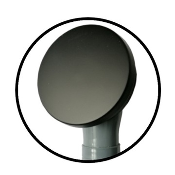 Сифон для ванны из латуни с переливом