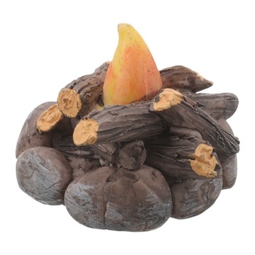 КОСТРЫ ИЗ СМОЛЫ, УКРАШЕНИЕ ЛОЖНОГО КОСТРА ДЛЯ КУКОЛЬНОГО ДОМА