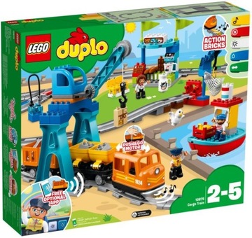 LEGO 10875 DUPLO Pociąg towarowy KLOCKI