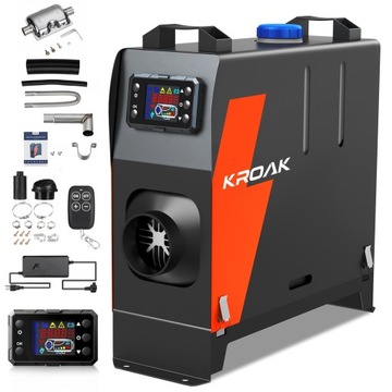 OGRZEWANIE POSTOJOWE 8KW 230V 12/24V NAGRZEWNICA OLEJOWA WEBASTO LCD