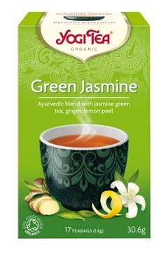 HERBATA YOGI GREEN JASMINE TOREBKI 30,6G