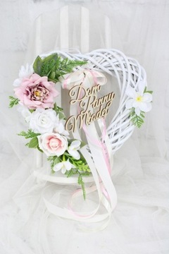 Окрашение сердца Дверь Дверь дома невесты