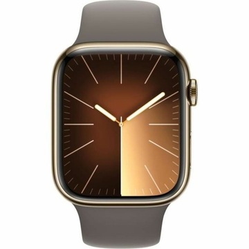 Умные часы Apple Series 9, коричневое золото, 45 мм