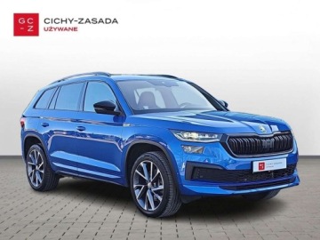Skoda Kodiaq I SUV Facelifting 2.0 TSI 190KM 2022 Skoda Kodiaq Sportline DSG 190KM, Full LED Matrix, 7-osobowy, Serwis ASO,, zdjęcie 2
