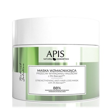 APIS Natural Solution maska wzmacniająca przeciw wypadaniu włosów 200ml