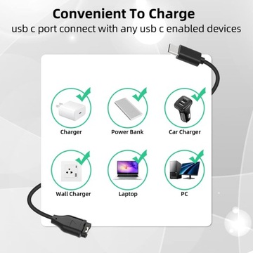 Кабель USB C для зарядки часов Garmin Fenix ​​7