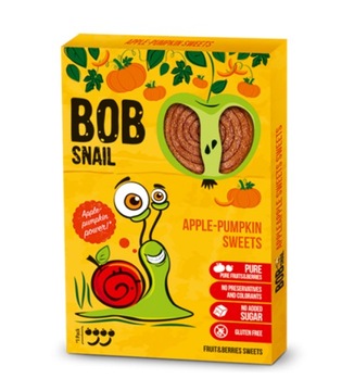 BOB SNAIL OWOCOWA PRZEKĄSKA JABŁKO DYNIA 60G
