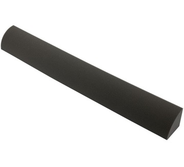 Pułapka basowa bass trap ĆWIERĆWALEC promień 10cm dł. 1m szara
