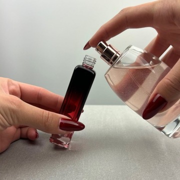 Распылитель духов для путешествий Ombre Red Vial Atomizer Mini Bottle 15 мл