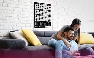 100x GRA KAMASUTRA - Pozycje dla Par, Zdrapka - prezent na DZIEŃ CHŁOPAKA