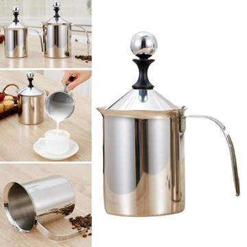 Ручной сливочник для молока, вспениватель с ручным насосом