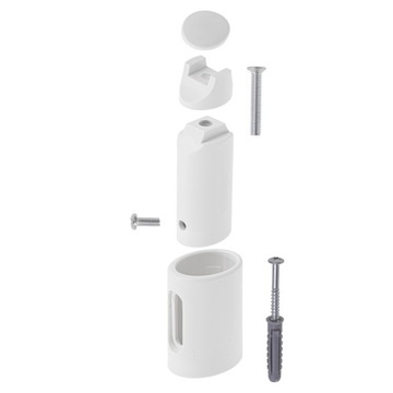 Настенный электрический радиатор для ванной комнаты с сенсорным светодиодом.