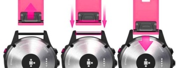 РОЗОВЫЙ Ремешок Garmin FENIX 6X PRO QuickFit 26 мм