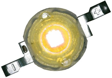 Dioda POWER LED 1W EPISTAR YELLOW 595nm 42mil