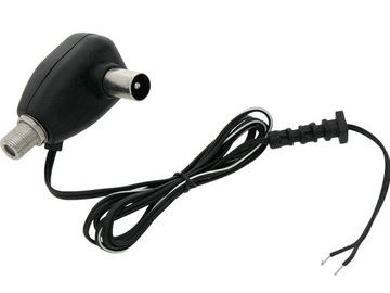 SEPARATOR ZASILACZA ANT. Z GNIAZDEM F z kablem