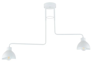 Designerski Nowoczesny SIGMA HOLI 2 plafon biały LED