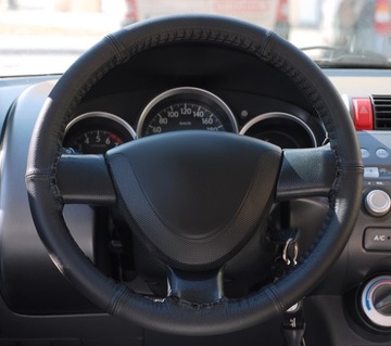 Pokrowiec Skórzany Na Kierownicę M 37-39cm Do Obszycia