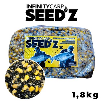 INFINITY SEED'Z - MIX 1,8 kg (Kukurydza + konopia + Chilli) - Gotowe ziarno
