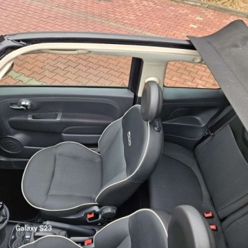 Fiat 500 II Seria 4 1.2 69KM 2015 Fiat 500 Aluminiowe Felgi Czujniki Parkowania Rozkladany Dach Gwarancja Vip, zdjęcie 34