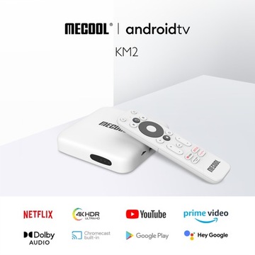 Mecool KM2 Android TV 4K Youtube Google Play