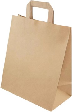 TORBA PAPIEROWA EKO 260 x140x300 mm 26 x 14 x 30 cm 250 SZT