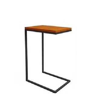 Industrialny stolik pod laptopa Czarny LOFT