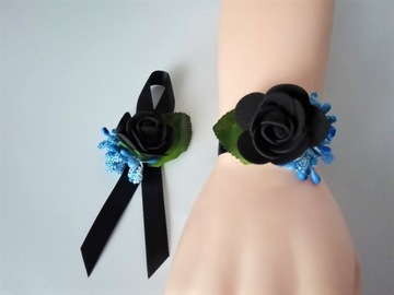 K20 _D * Kotylion korsarz na rękę ŚLUB STUDNIÓWKA