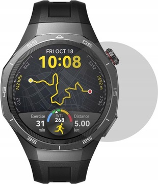 SZKŁO OCHRONNE HARTOWANE SZYBKA NA EKRAN 9H DO HUAWEI WATCH GT 5 PRO 46MM