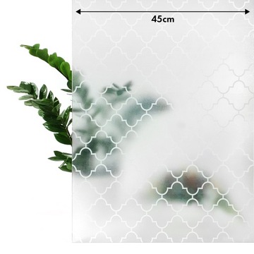 Защитная оконная пленка, самоклеящаяся внутренняя облицовка для узорчатого стекла