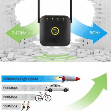 WZMACNIACZ SYGNAŁU WIFI 300MBPS REPEATER AP WPS ROUTER DWIE ANTENY 2.4GHZ