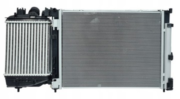 KOMPLET CHLADIČ + VENTILÁTOR NISSAN JUKE F16 19- 1.0 DIG-T 214105FA0B