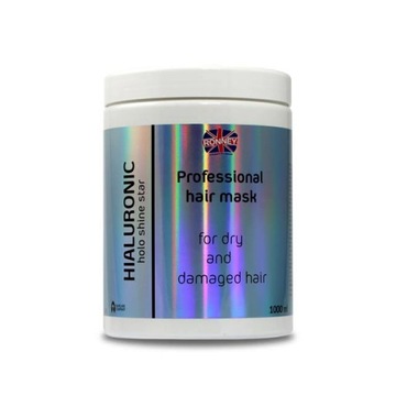 RONNEY HOLO SHINE STAR ГИАЛУРОНОВАЯ МАСКА ДЛЯ ВОЛОС