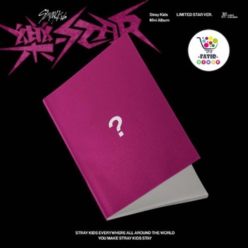 Stray Kids Mini Album ROCK-STAR (LIMITED STAR VER)