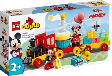 LEGO DUPLO 10941 ПОДАРОК ​​ПОЕЗДА НА ДЕНЬ РОЖДЕНИЯ МИККИ И МИННИ