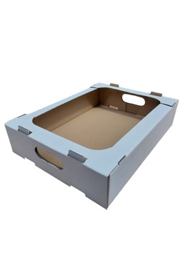 Karton TACKA na pączki ciasta 400x300x90mm-50 szt.