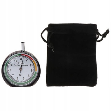 Измеритель глубины протектора для шин 0–11 мм/0,1 мм, аналоговый тестер