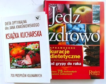 Książka kucharska Dieta optymalna 700 przepisów Jan Kwaśniewski