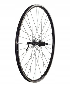 Koło tył 28'' wzmacniane SHIMANO kaseta 8/9s czar.