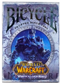 Karty do gry BICYCLE WORD OF WORDCRAFT LICH KING 1 TALIA