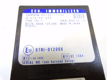 СТАРТОВЫЙ КОМПЛЕКТ TOYOTA COROLLA W12 1.6b 8966112A10