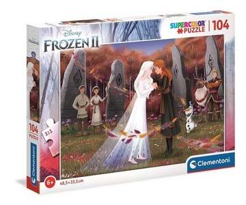 Puzzle 104 Super Kolor Frozen 2 25719